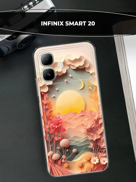 Infinix Чехол на Smart 20 красивый