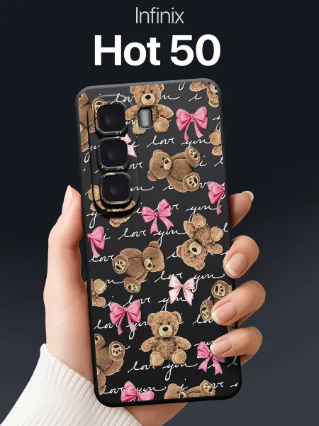 SCDesign Чехол на Infinix Hot 50 с мишками
