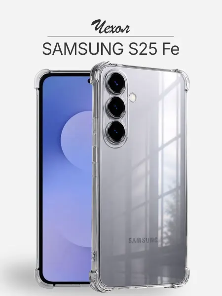 Мобимания Чехол Samsung Galaxy S25 FE 5G прозрачный противоударный