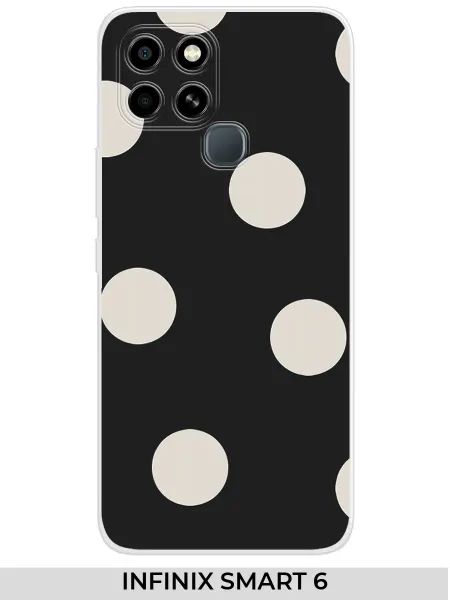 NOOTO Чехол на INFINIX SMART 6 горошек