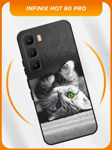 Infinix Чехол на Hot 60 Pro кот