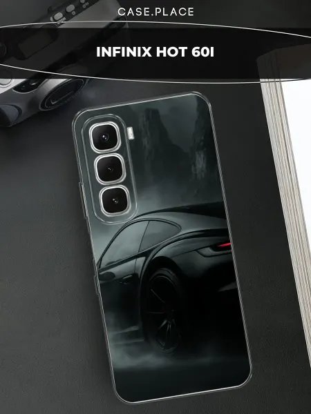 Case Place Чехол на Infinix Hot 60i с машиной