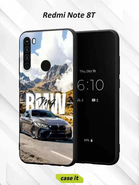 Case it Чехол на Redmi Note 8Tс принтом BMW M4 (F82)