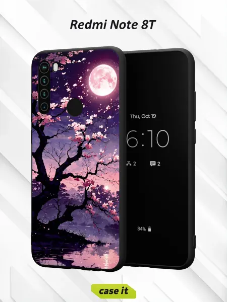 Case it Чехол на Redmi Note 8Tс принтом китайская слива