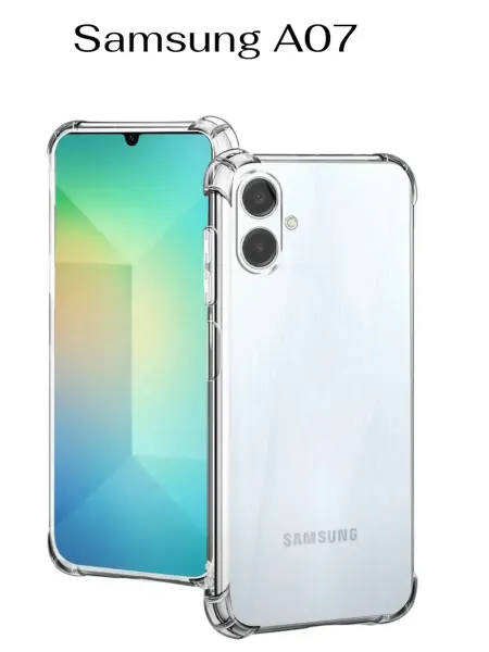 Прозрачный чехол Samsung A07