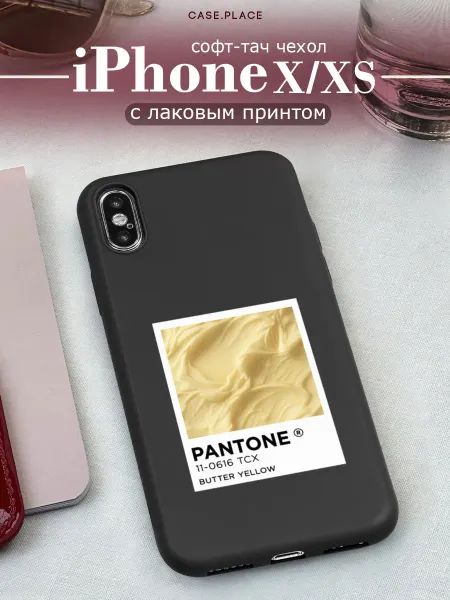 Case Place Чехол на iPhone X iPhone XS pantone