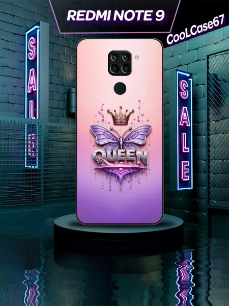 CooLCase67 Чехол на телефон Redmi note9 Королева