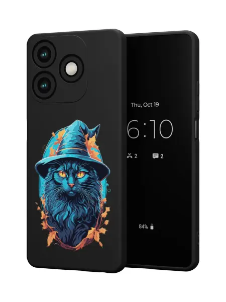 QuestCase Чехол на Tecno Spark 10 Spark 10c 4G с принтом Дракон