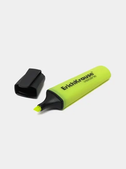 Текстмаркер ErichKrause Visioline V-12 Neon, цвет чернил желтый 32496