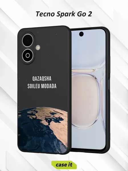 Case it Чехол на Tecno Spark Go 2с принтом Планета Земля