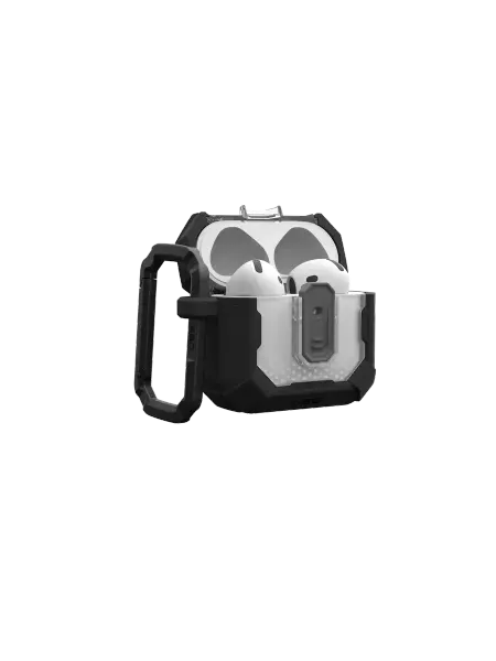 UAG Чехол + карабин Plasma Case Black для Apple AirPods 4
