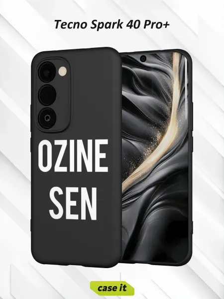 Case it Чехол на Tecno Spark 40 Pro+с принтом Ozine Sen