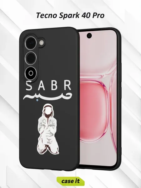 Case it Чехол на Tecno Spark 40 Proс принтом Sabr