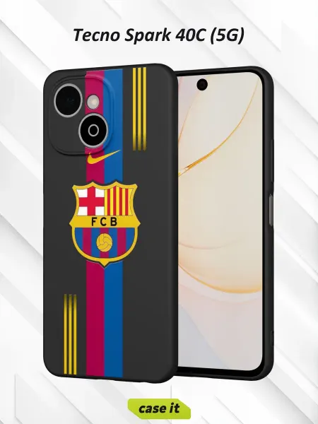 Case it Чехол на Tecno Spark 40C (5G) фрагмент формы Барселоны