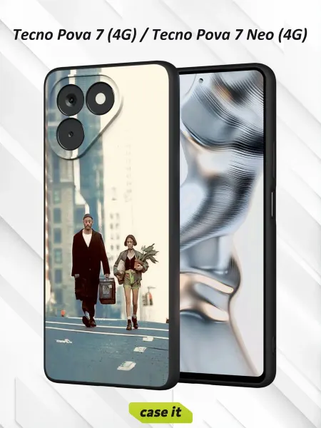 Case it Чехол на Tecno Pova 7 Neoс принтом Леон