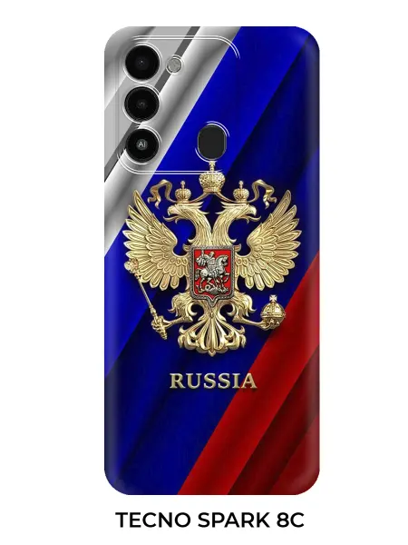 NOOTO Чехол на TECNO SPARK 8C гербом