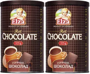 Горячий шоколад растворимый Elza Hot Chocolate 325г х 2шт