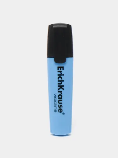 Текстмаркер ErichKrause Visioline V-12 Neon, цвет чернил голубой 32500