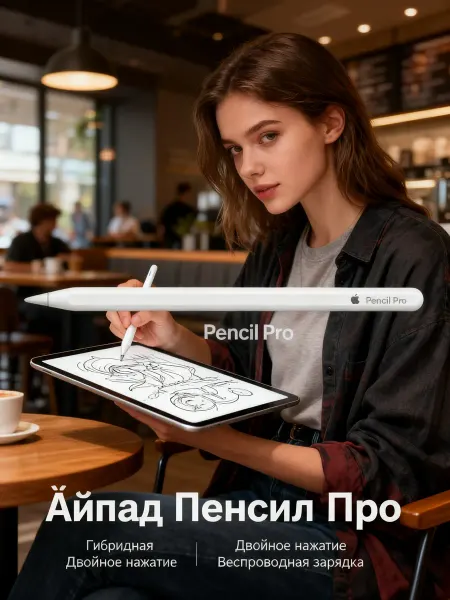 Эпл пенсил pro Стилус для планшета с наклоном и точностью