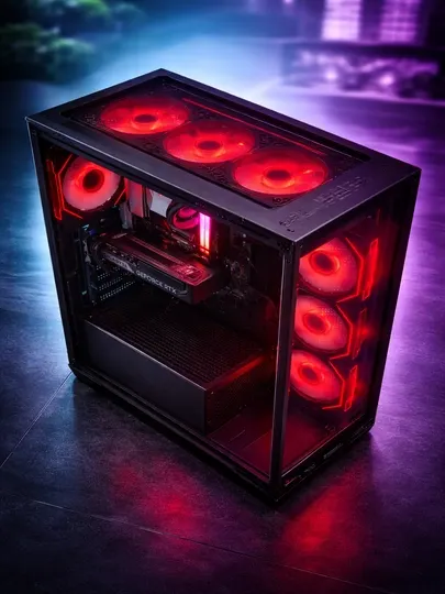 Игровой ПК Ryzen 7 7800X3D RTX 5060 32GB DDR5 SSD NVMe RGB