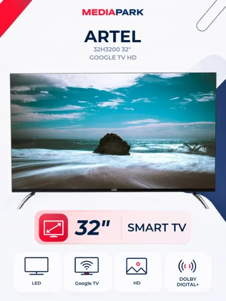 Телевизор Artel 32H3200 32″ Google TV HD