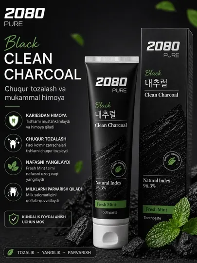 Зубная паста 2080 PURE Mountain Salt, 100 г