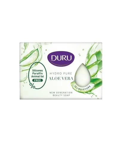 Туалетное мыло DURU Hydro Pure, Алоэ вера, 106 г