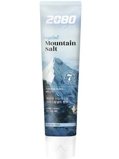 Dental Clinic 2080 Pure Mountain Salt и Black Clean Charcoal зубная паста 120г