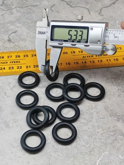 Кольцо уплотнительное резиновое, толщина 5,33 мм, сальник, прокладка, Kastas O-ring NBR