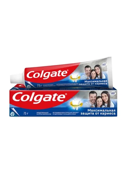 Зубная паста «Colgate Максимальная Защита от Кариеса»: «Свежая Мята», 50 мл