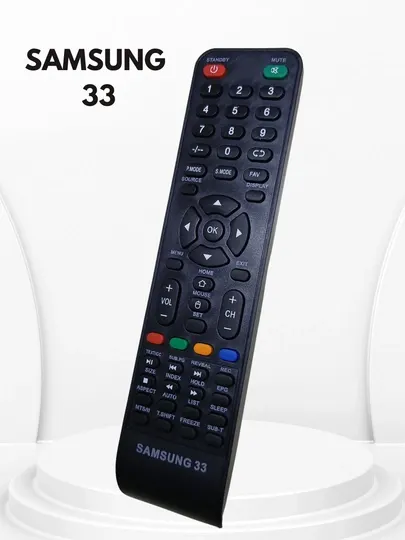 Пульт Samsung 33 для LED, LCD телевизоров, универсальный пульт управления