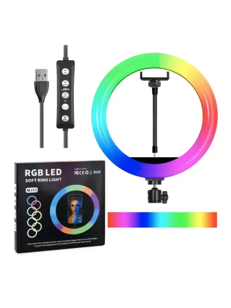 Oppo Кольцо для селфи с RGB-подсветкой, 33 см
