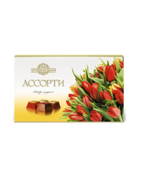 Сергиево-Посадская КФ Набор шоколадных конфет-Тюльпан, 240 гр