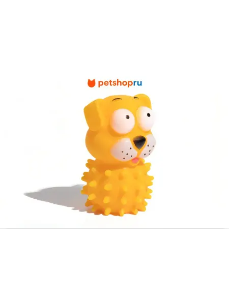 WOGY Игрушка пищалка для собак "Собачка"