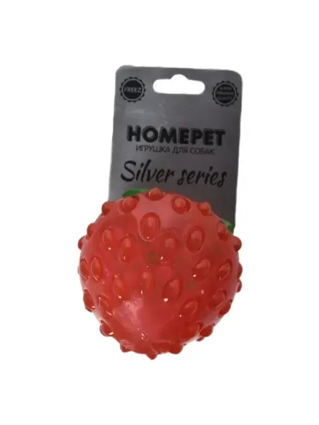HomePet Игрушка охлаждающая Silver Series 9х8х8 см клубника