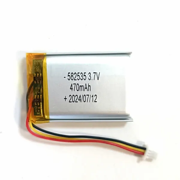 Xiaomi 70mai Rearview Dash Cam Wide Midrive D07 аккумулятор для видеорегистратора 3.7v 470mAh 3pin + разъем (фишка) коннектор на 3 провода (батарея на видеорегистратор универсальная)