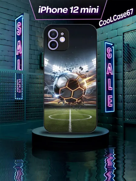 CooLCase67 Чехол на Iphone 12mini футбол