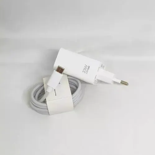 Зарядное устройство 33W с кабелем USB Type-c OPPO / Белый