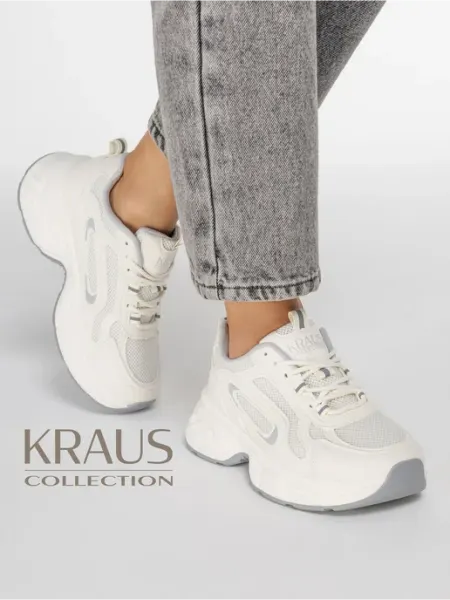 KRAUS Collection Кроссовки женские белые
