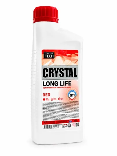 Антифриз CRYSTAL, красный
