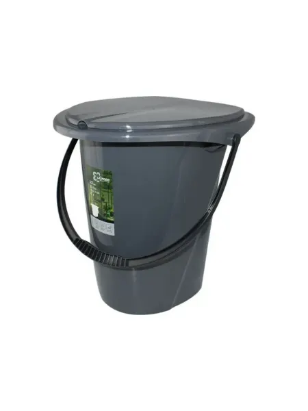 Ведро-туалет 17л 40*35*37,5см пластик Smart Solution серое (