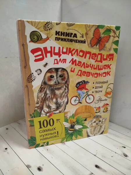 Энциклопедия для мальчишек и девчонок. Книга приключений
