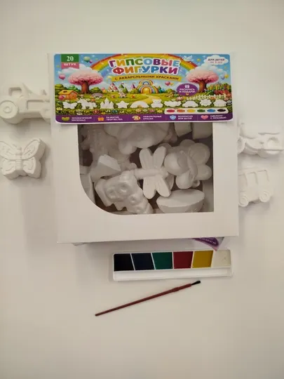 Раскраски из гипса