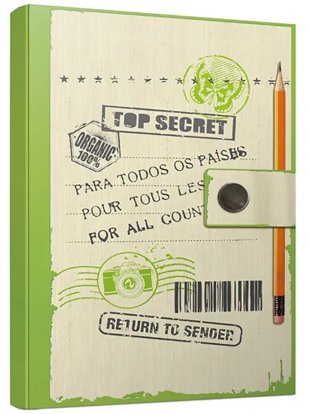 Попурри Блокнот. Top secret. А5