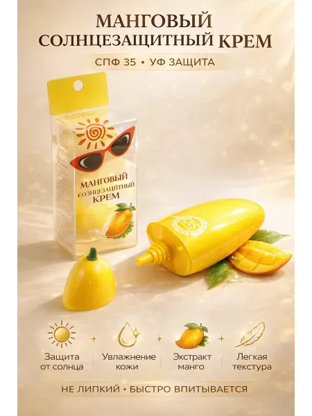 Солнцезащитный крем для лица и тела СПФ 35+
