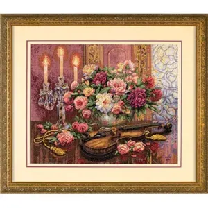 35185 Набор для вышивания крестом DIMENSIONS Romantic Floral "Романтичный букет"