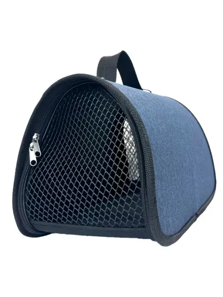 HomePet Сумка-переноска для кошек и собак Джинс №1 35х22х23 см