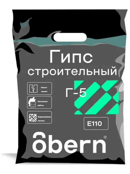 Obern Гипс белый 5 кг 24062