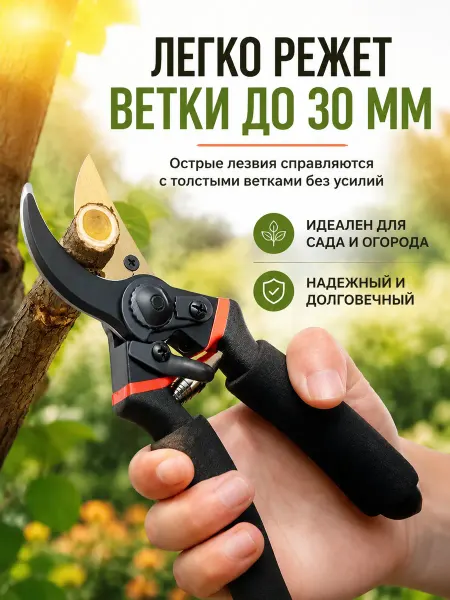 IKEA Секатор садовый ручной острое лезвие
