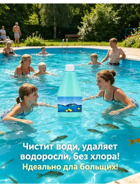 Китайские таблетки для очистки прудов